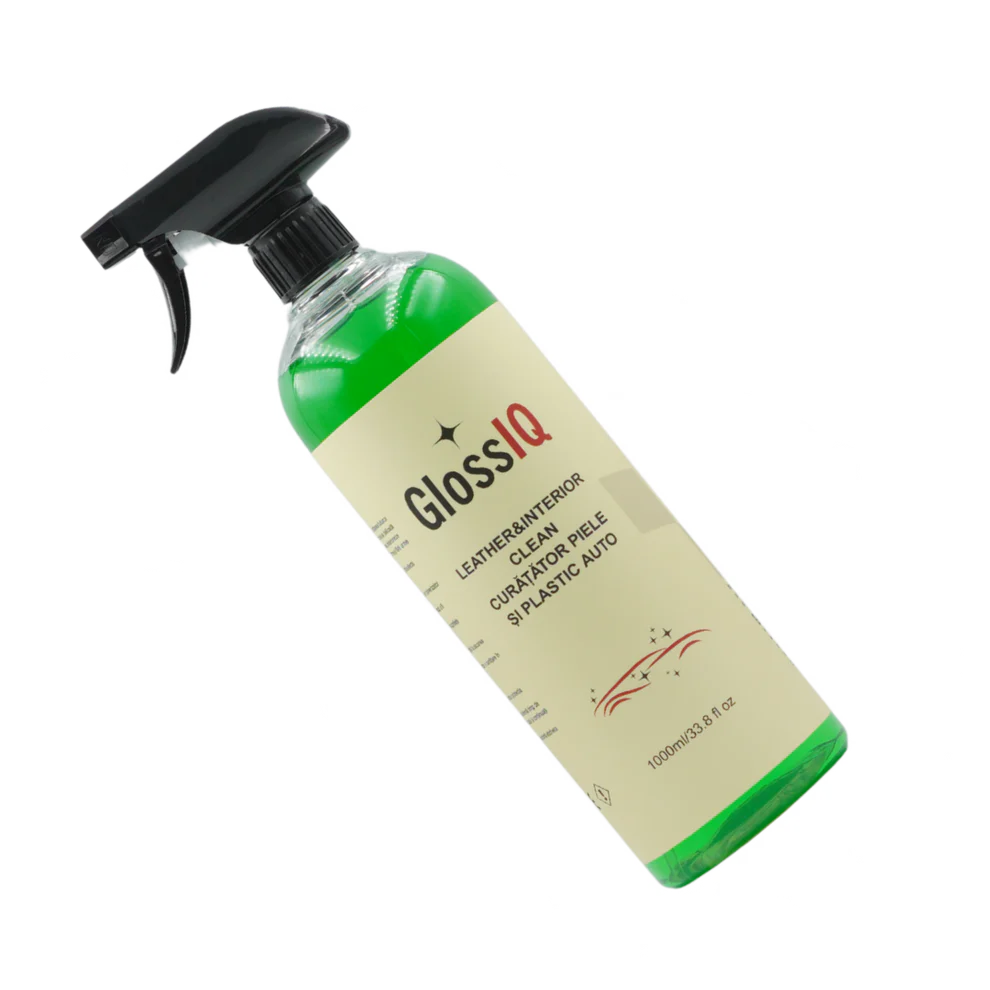 Pentru Interior - Leather & Interior Clean IQ6 – Curatator piele si plastic auto, 1000 ml