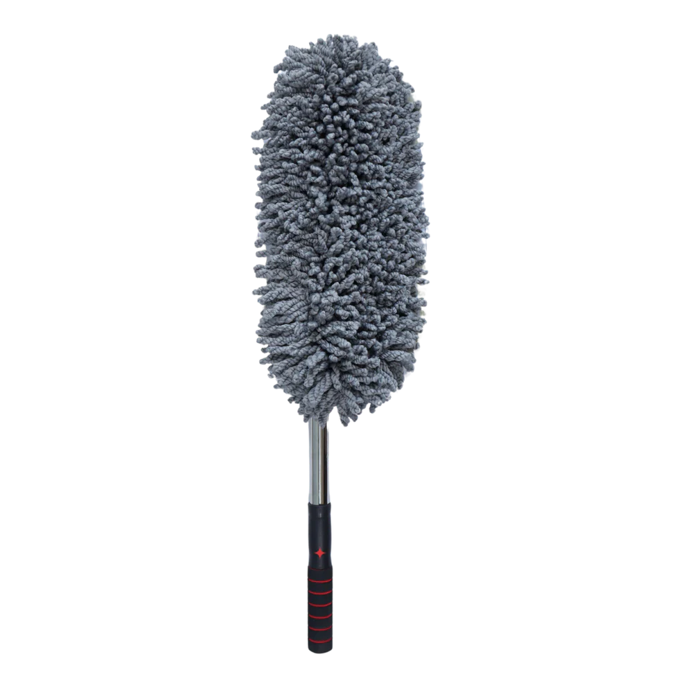 GLOSS IQ - Perie pentru îndepărtarea prafului 40cm – mâner telescopic & cap interschimbabil