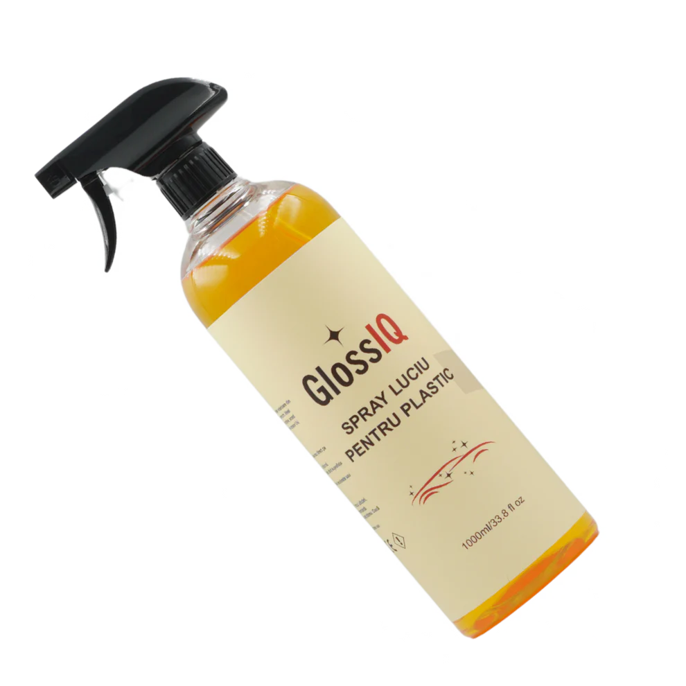 Pentru Exterior - Spray Luciu pentru Plastic IQ13 – Restaurator ornamente exterioare, 1000 ml