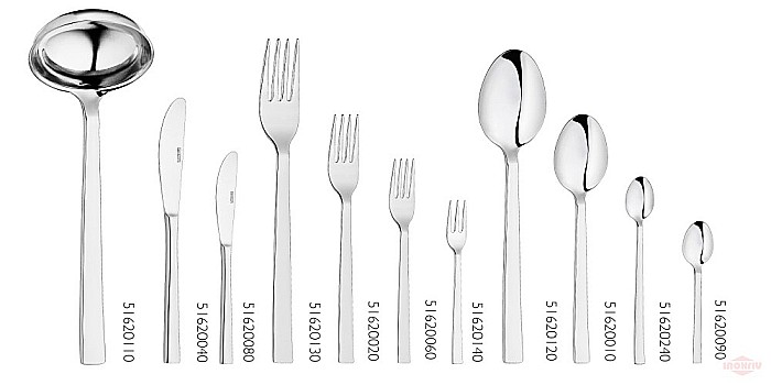 Cutit de desert/aperitiv GINEVRA-19.5 cm [2]