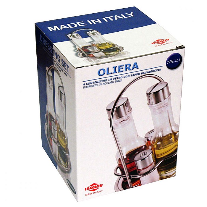 Oliviera 4 sticle, suport inox THEMA [3]