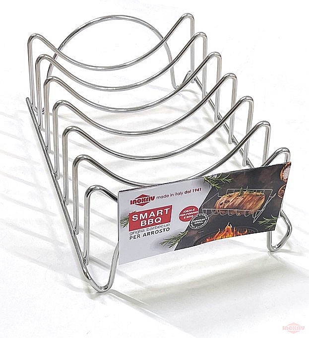 Tava pentru cuptor cu grilaj, inox 36*25*8 cm [5]