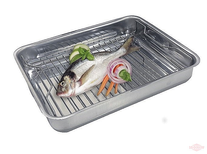 Tava cuptor inox Smart Grill 35*25*6 cm [4]