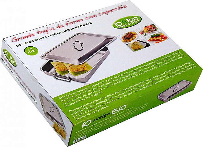 Tavă pentru cuptor, cu capac IOBIO 35x27 [2]