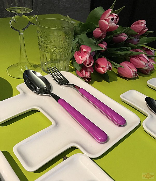 Set tacam Cinzia 24 ps. fucsia [2]
