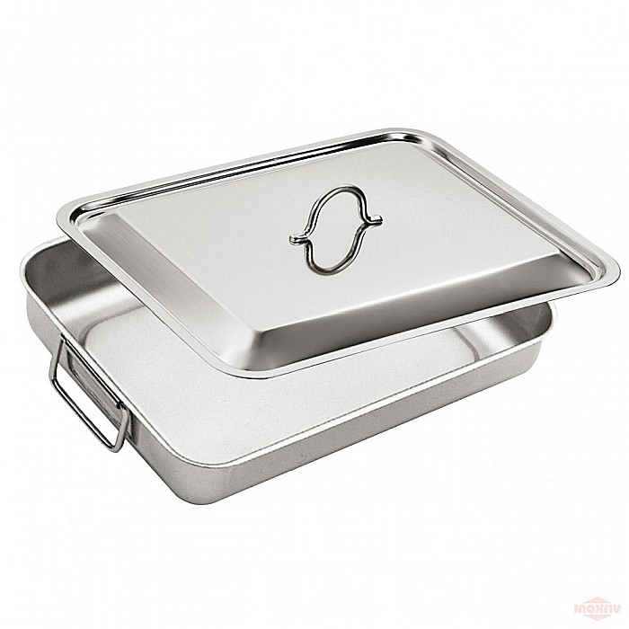 Tavă pentru cuptor, cu capac EatItaly, 40*32*5 cm [3]