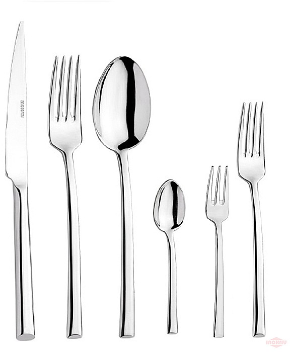 Set tacam Medea, Inoxriv, 72 piese, cutie lemn [2]
