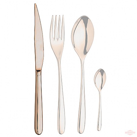 Servirea mesei - Novecento Oro-Rosa cutit forjat