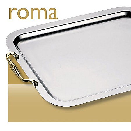 Tava cu maner aurit 35 cm ROMA [1]