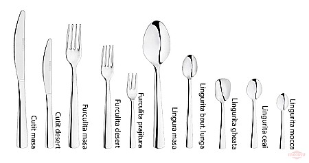 Lingura bautura lunga HILTON-19,5 cm [2]