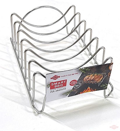 Tava pentru cuptor cu grilaj, inox 36*25*8 cm [4]