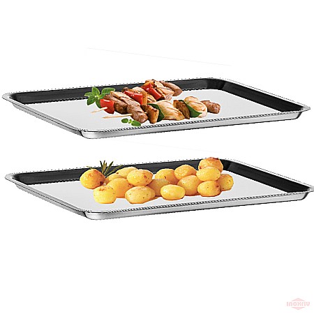 Tava din inox pentru copt sau prezentare [1]