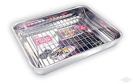 Barbeque, Grill, Camping - Tava cuptor inox Smart Grill 35*25*6 cm