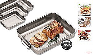 Tava cuptor inox Smart Grill 35*25*6 cm [4]