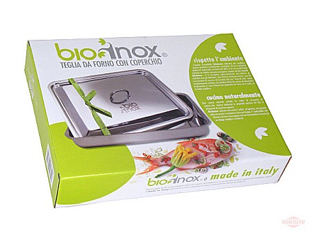 Tava pentru cuptor, BIO INOX, cu capac 35 cm [3]