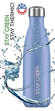 Termos inox Albastru, cu perete dublu 500 ml [1]