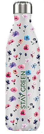 Barbeque, Grill, Camping - Termos inox Floral, cu perete dublu 500 ml