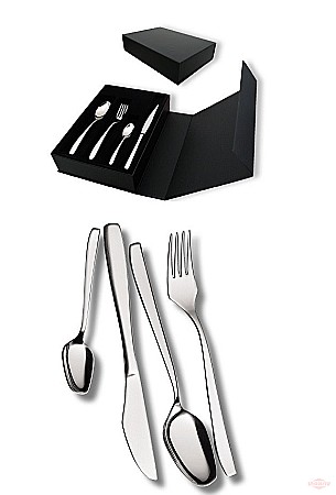 Seturi pentru 12 persoane - Set tacam TACKLE 48 piese în cutie tip carte