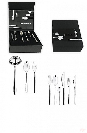 Seturi pentru 12 persoane - Set tacâm TACKLE 75 piese în cutie lux