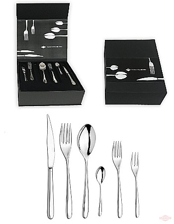 Seturi pentru 12 persoane - Set tacâm Ottocento 72 piese cutie lux