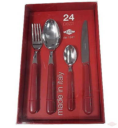 Set tacam Cinzia 24 ps. rosu [1]