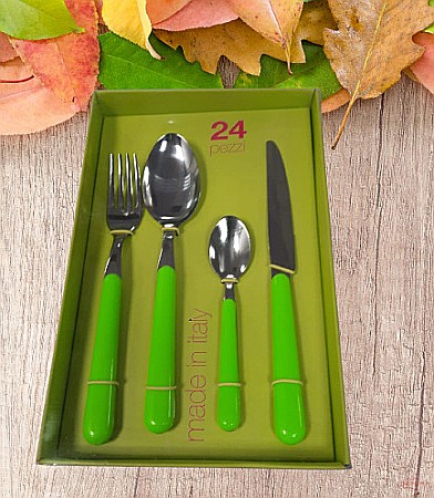 Set tacam Cinzia 24 ps. verde [1]