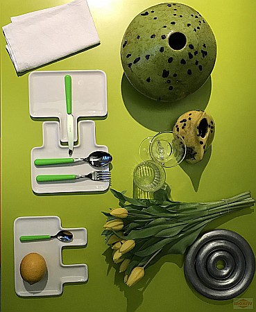 Set tacam Cinzia 24 ps. verde [4]