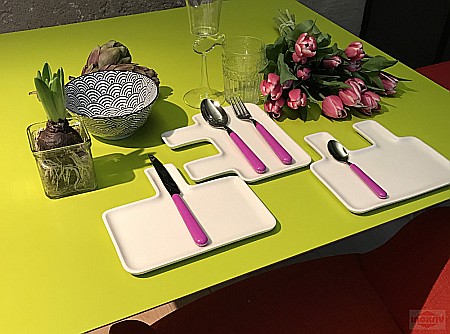 Set tacam Cinzia 24 ps. fucsia [2]