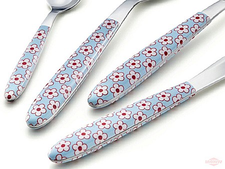 Nilu Floral Albastru [1]