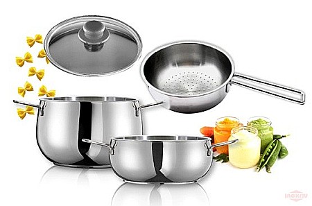 Pentru gatit - Set IoBio Multikit 14 cm, 4 piese Pentru BEBE!