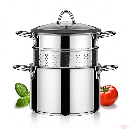 Idei de cadou - Milano set oala paste 22 cm, 5lt