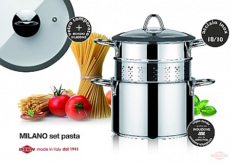 Milano set oala paste 22 cm, 5lt [4]