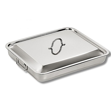 Tavă pentru cuptor, cu capac EatItaly, 40*32*5 cm [4]
