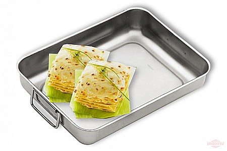 Tavă pentru cuptor, cu capac EatItaly, 40*32*5 cm [5]