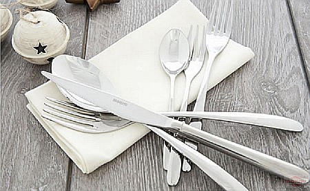 Set tacam Ottocento, Inoxriv, 72 piese, cutie lemn [2]