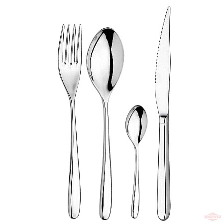 Set tacam Novecento, Inoxriv, 72 piese, cutie lemn [1]