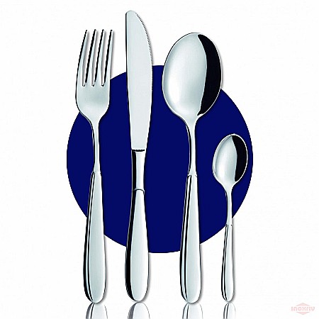 Giotto, set tacam, Inoxriv, 72 piese, cutie lemn [3]