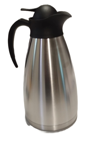 Termos Catering din inox 2 lt, perete dublu, capac cu sistem de apasare [1]