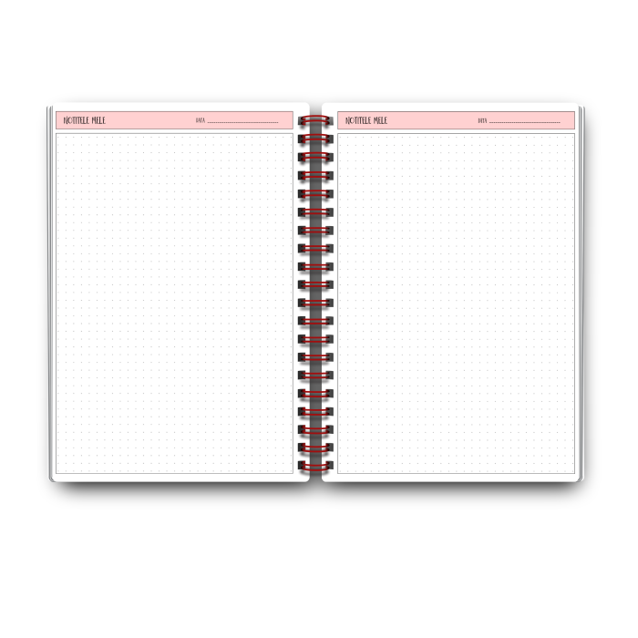 Set organizare handmade 2026 cu agenda A5 florala si calendar magnetic [3]