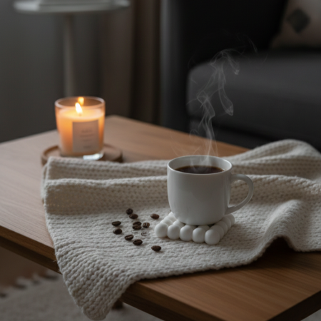 Suport pentru pahar „Nor de Perle” [1]