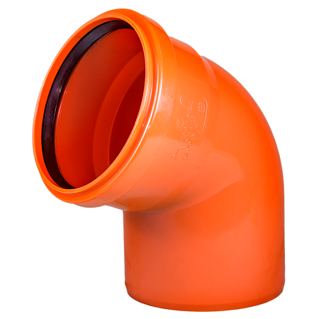 Cot canalizare din PVC la unghi de 67 grade GR [1]