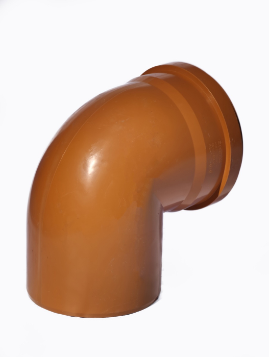 Cot canalizare din PVC la unghi de 87 grade GR [6]