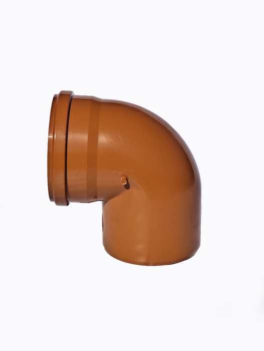 Cot canalizare din PVC la unghi de 87 grade GR [8]