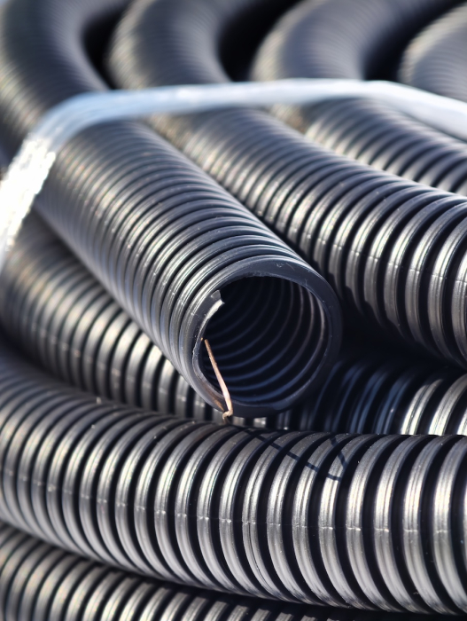 Tub negru de protectie Cenaflex 750N cu fir [2]