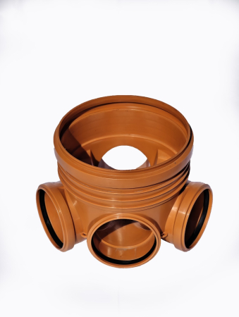 Fitinguri canalizare exterior - Baza Camin Inspectie PVC D400 3/1