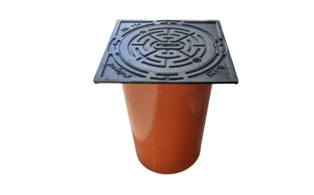 Fitinguri canalizare exterior - CAPAC + Ramă FONTA A15 P L 285 TUB PVC 315