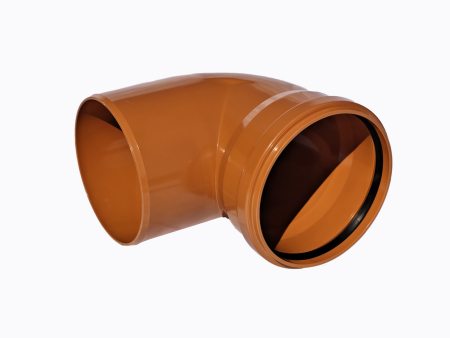 Cot canalizare din PVC la unghi de 87 grade GR [8]