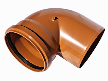 Cot canalizare din PVC la unghi de 87 grade GR [6]