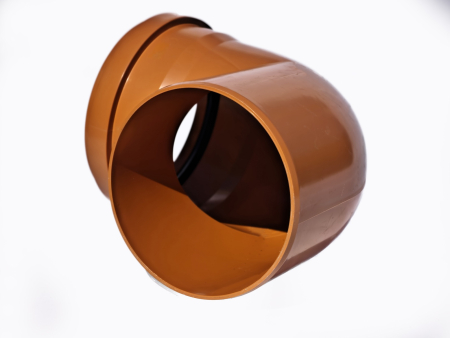 Cot canalizare din PVC la unghi de 87 grade GR [4]