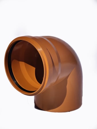 Fitinguri canalizare exterior - Cot canalizare din PVC la unghi de 87 grade GR